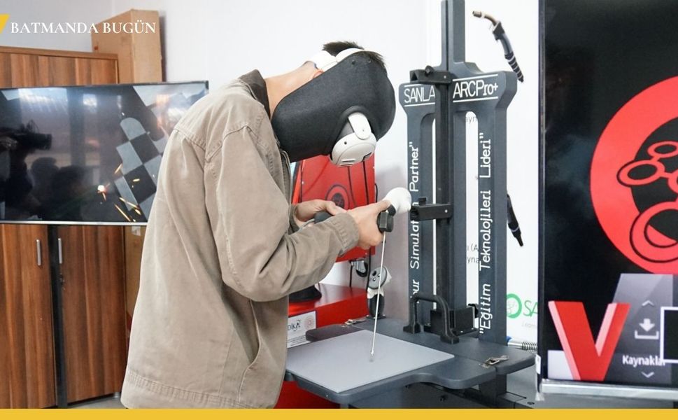 Batman'da Gençlere Ücretsiz CNC ve Kaynak Eğitimi