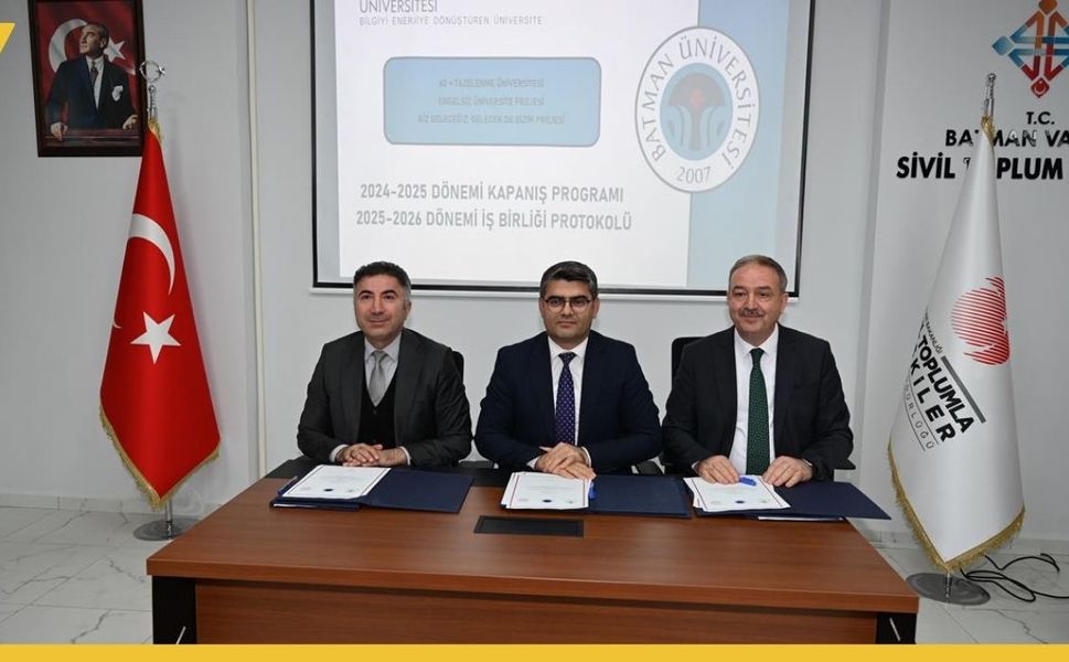 Batman'da Üniversite ve Sosyal Hizmetler El Ele