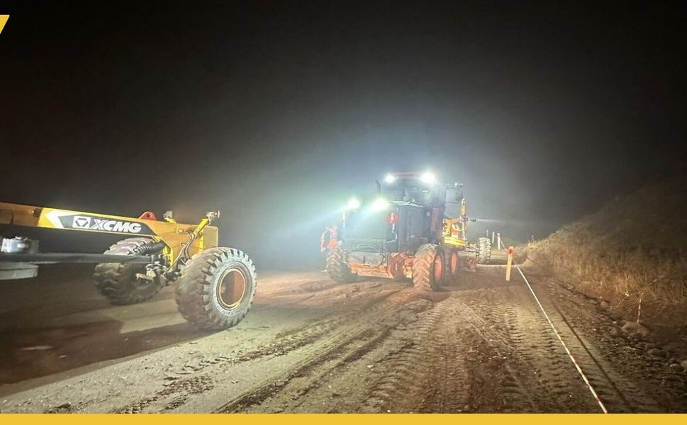 Diyarbakır-Batman Yolu'nda Yoğun Çalışma ve Sis Tedbiri