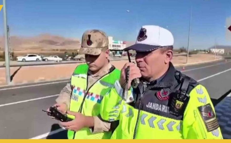 Gercüş Yollarında Havadan Kontrol: Jandarma'dan Drone’li Trafik Desteği