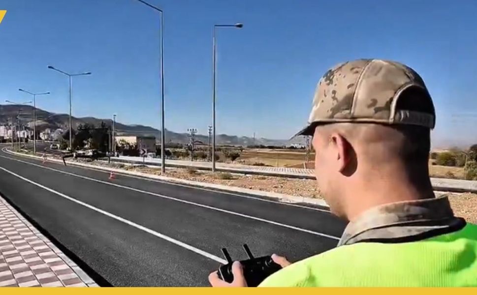Gercüş Yollarında Trafik Güvenliği Havadan Sağlanıyor