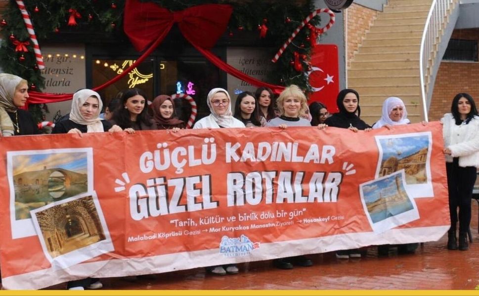 Kadınlar Tarihle Buluştu: Batman'dan Tarihi Mekanlara Kültürel Gezi
