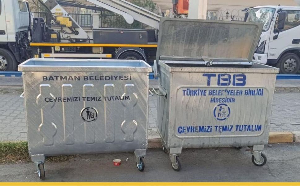 Rakamlarla Hijyen: Batman Belediyesi Konteyner Sayısını Dört Kat Artırdı