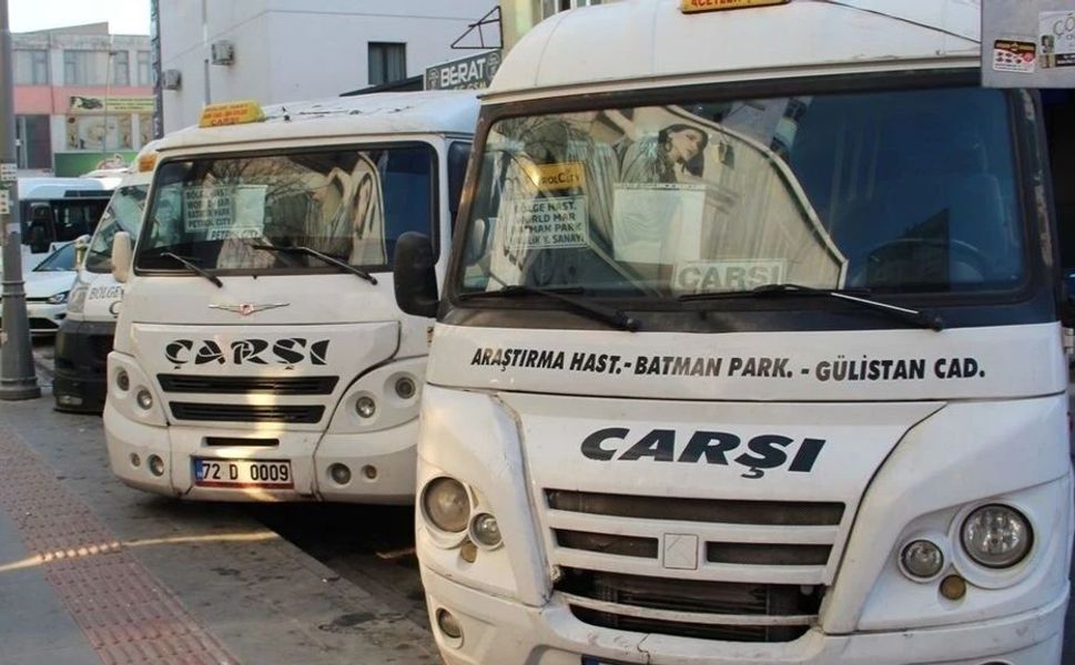 Batman’da Minibüs Ücretlerine Yüzde 40 Zam