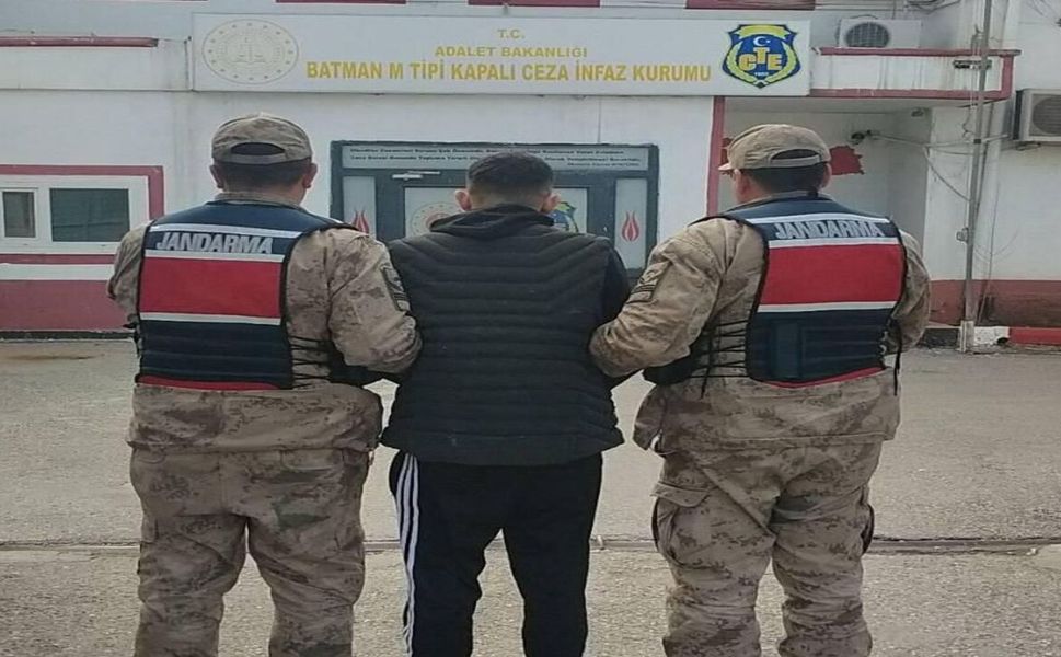 Batman'da 16 Yıl Hapis Cezası Bulunan Hükümlü Yakalandı