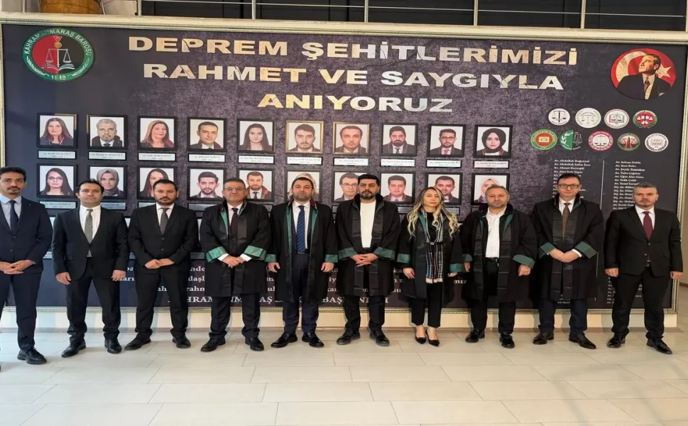 Batman Barosu'ndan Kahramanmaraş’ta "Vefa" Ziyareti