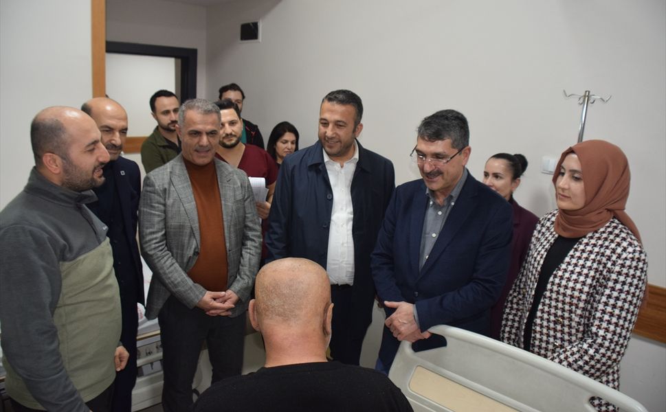 Batman Milletvekili Nasıroğlu'ndan Hastalara Ziyaret