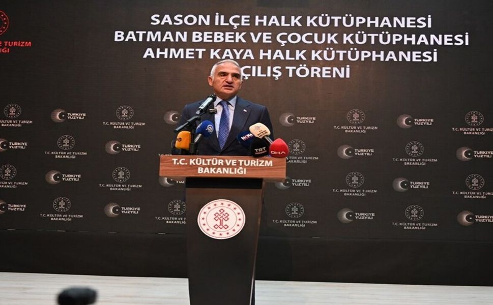 Bakan Ersoy’dan Batman’da Kitap Seferberliği: Üç Yeni Kütüphane Kapılarını Açtı