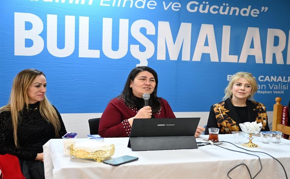 Dr. Ayten Canalp Yeşiltepe’de Kadınlarla Buluştu