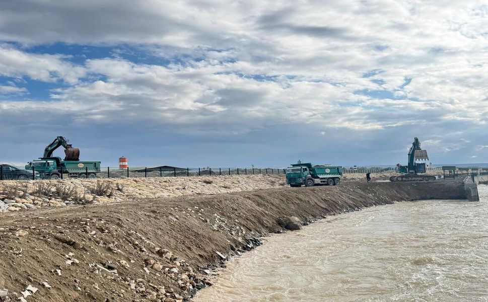 Batman Çayı’nda Yoğun Yağış Alarmı: Taşkın Koruma Duvarı Hasar Gördü