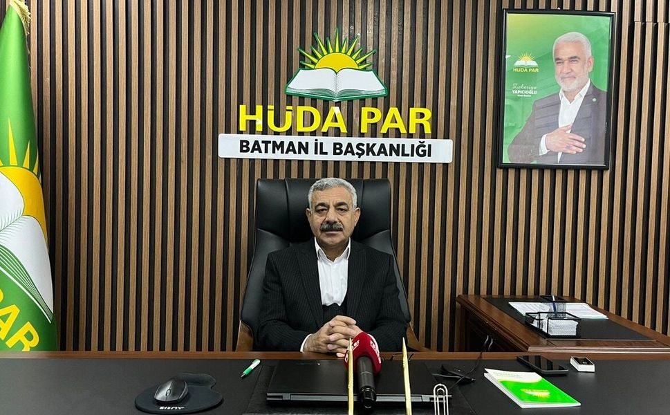 HÜDA PAR Batman İl Başkanı Şahin’den Ramazan Mesajı: "Sofralarımızı Kurarken Gazze’yi Unutmayalım"
