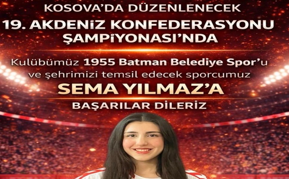 Batmanlı Sema Yılmaz Kosova’da Milli Gururumuz Olacak!