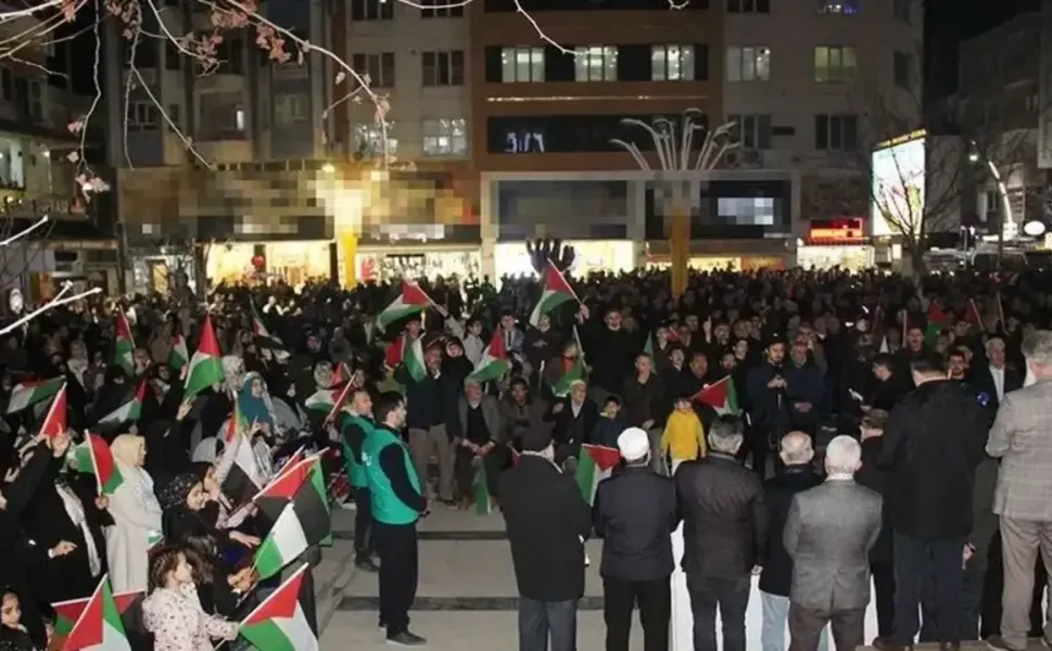 Batman’da Dünya Kudüs Günü İçin Kitlesel Basın Açıklaması