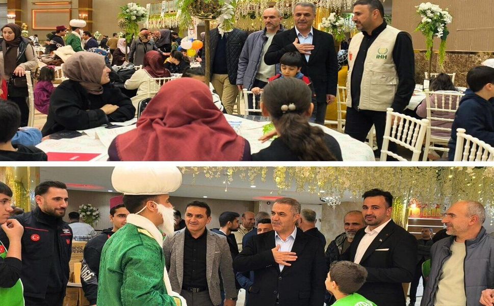 Hüseyin Şansi, Dünya Yetimler Günü’nde Çocuklarla İftar Sofrasında