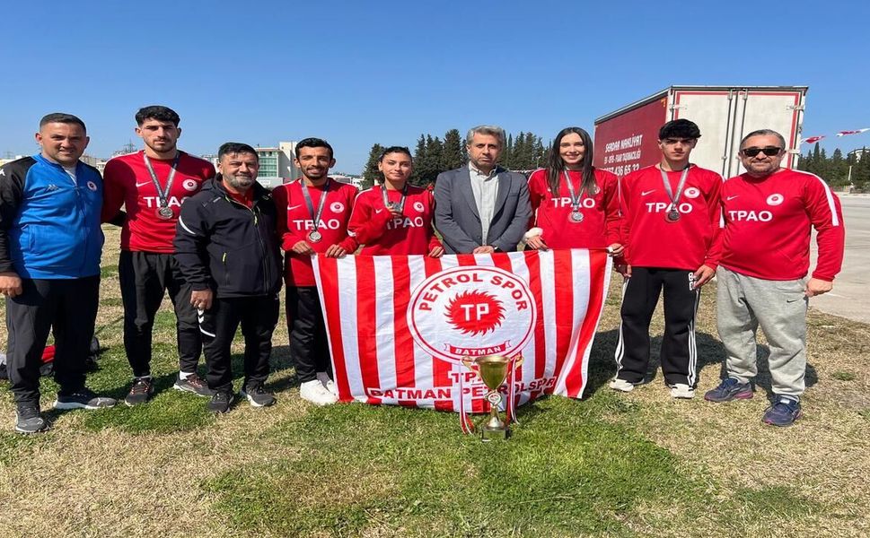 Batman Petrolsporlu Atletler Avrupa Yolunda