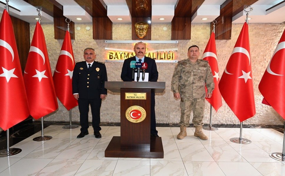 Batman’da Suç Oranlarında Keskin Düşüş