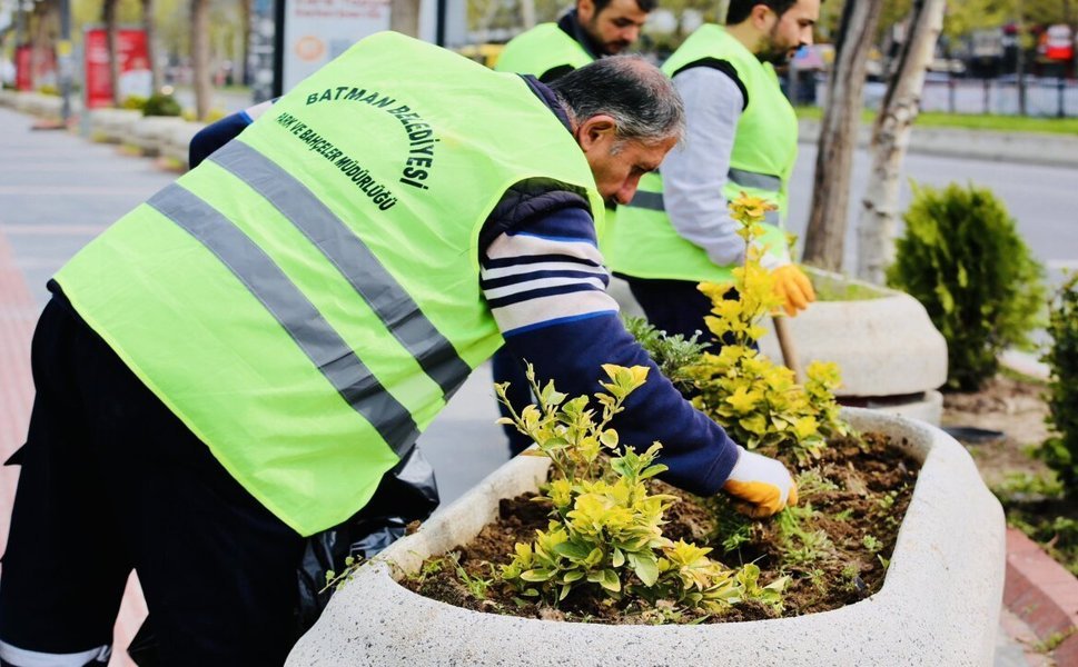 Batman'da Şehir Yeniden Çiçek Açıyor