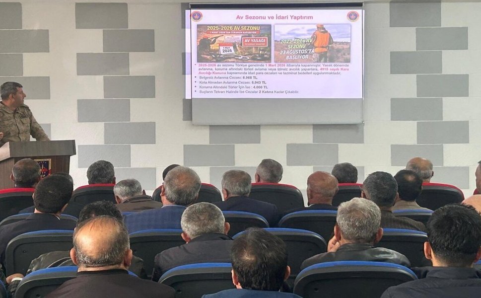 Gercüş’te Jandarmadan Muhtarlara Kritik Eğitim