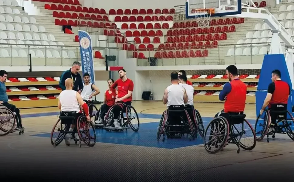 Batman Engelliler SK'da Muş Maçı Öncesi Moraller Zirvede