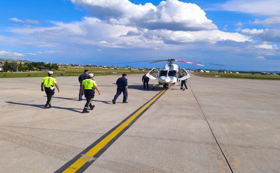 Batman'da Helikopter Destekli Trafik Denetimi Gerçekleştirildi