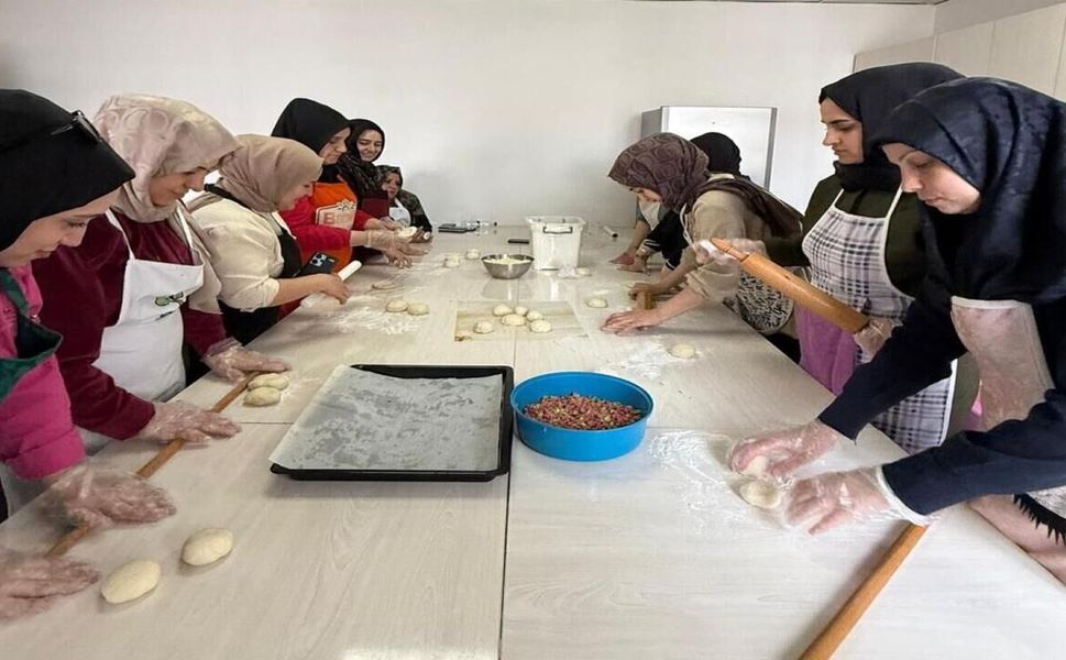 Batmanlı Kadınlara Belediyeden İstihdam Odaklı Aşçılık Kursu