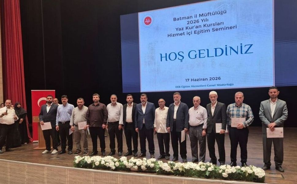 Batman'da Din Görevlilerine İlk Yardım ve Mahremiyet Eğitimi Verildi