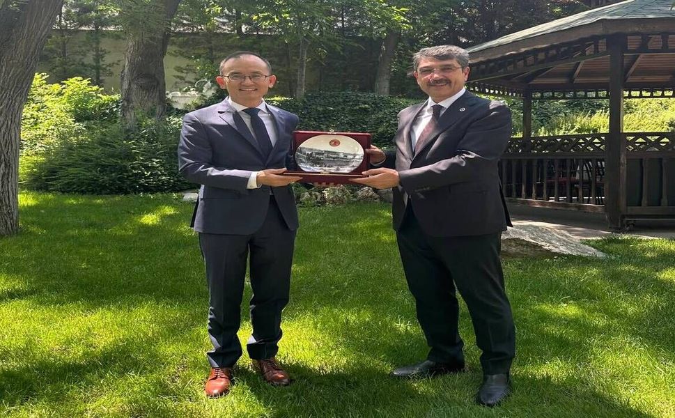 Milletvekili Nasıroğlu, Çin Büyükelçisi Jiang Xuebin’i TBMM’de Ağırladı