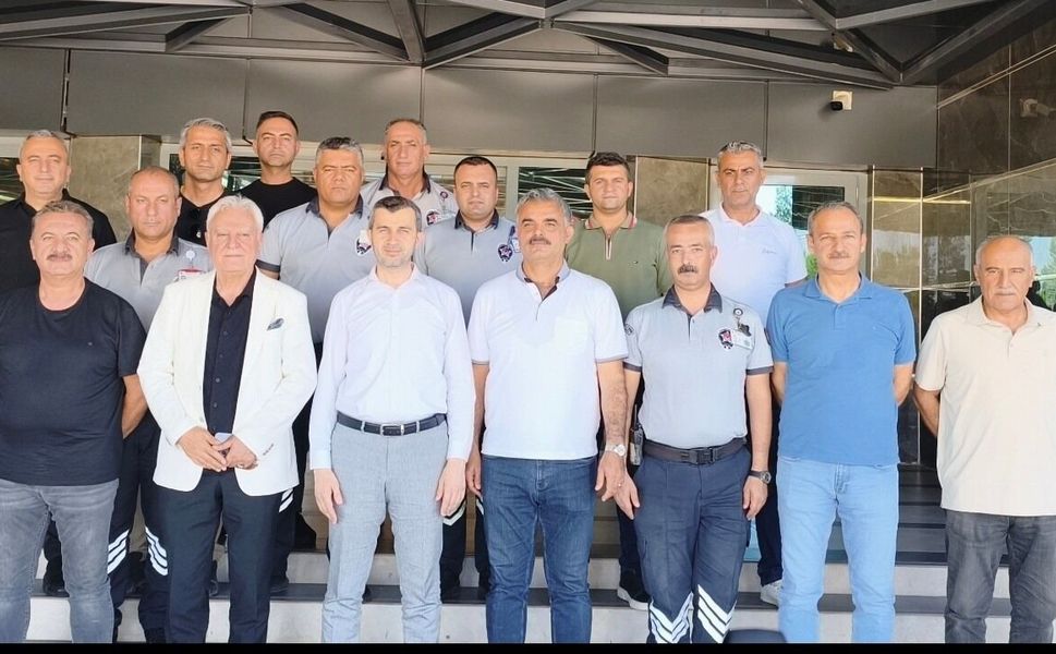 TPAO Bölge Müdürü Karataş, Güvenlik Personeliyle Bir Araya Geldi
