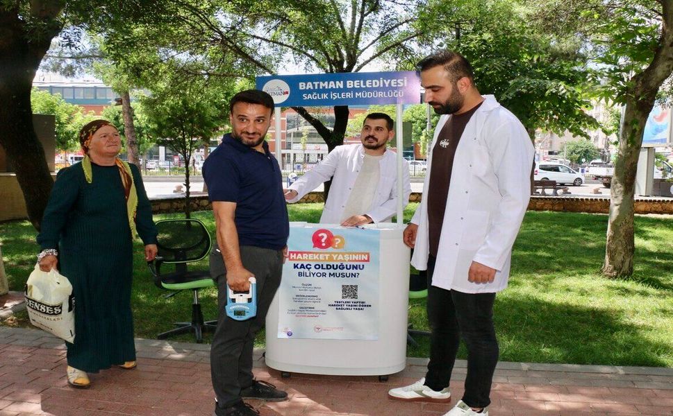 Batmanlılar "Hareket Yaşını" Öğrendi
