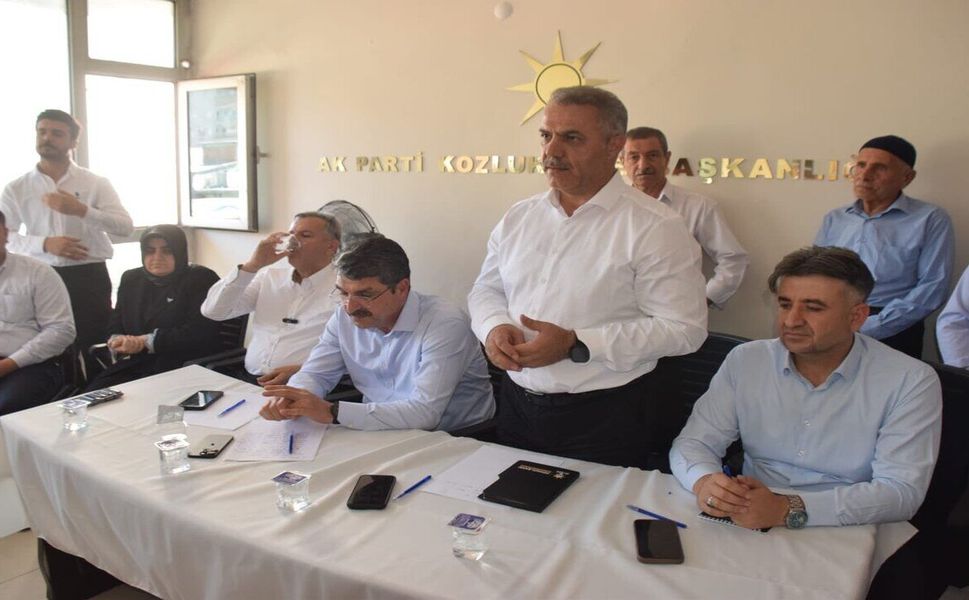İl Başkanı Şansi Kozluk’ta Teşkilat ve Vatandaşlarla Buluştu