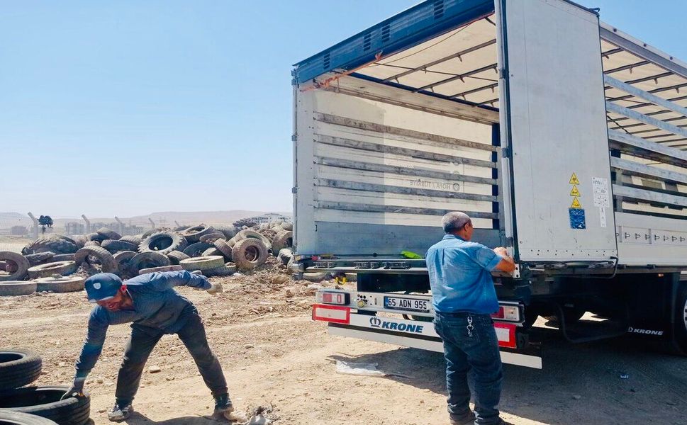 Batman'da 600 Ton Atık Lastik Geri Dönüşüme Kazandırıldı