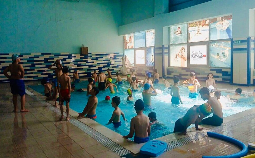 Batman’da Ücretsiz Yüzme Kursları Başladı