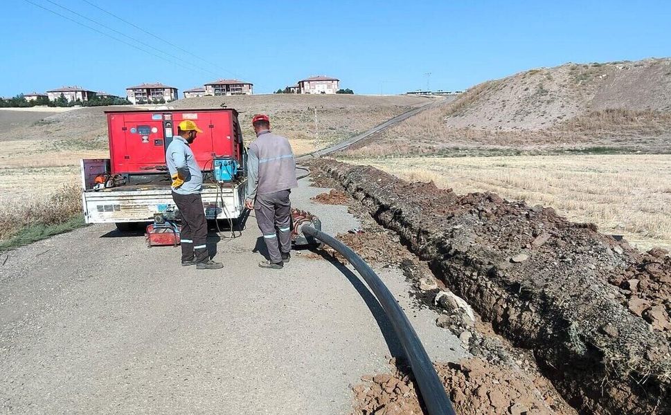 Memur-Sen TOKİ Bölgesinin İçme Suyu Altyapısı Güçlendirildi