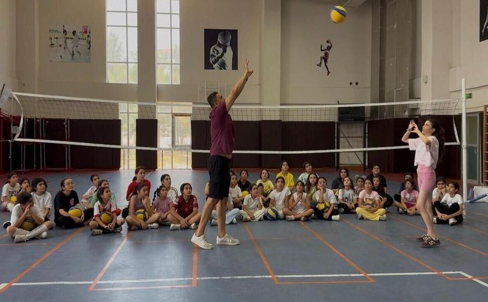 Batman’da Yaz Voleybol Kurslarına Yoğun İlgi