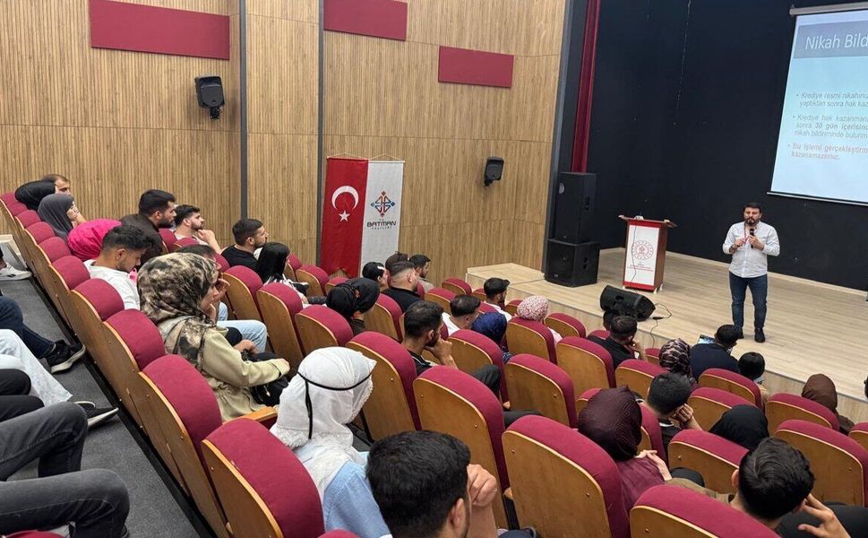 Batman'da Evlenecek Gençlere Yönelik Eğitim Çalışması