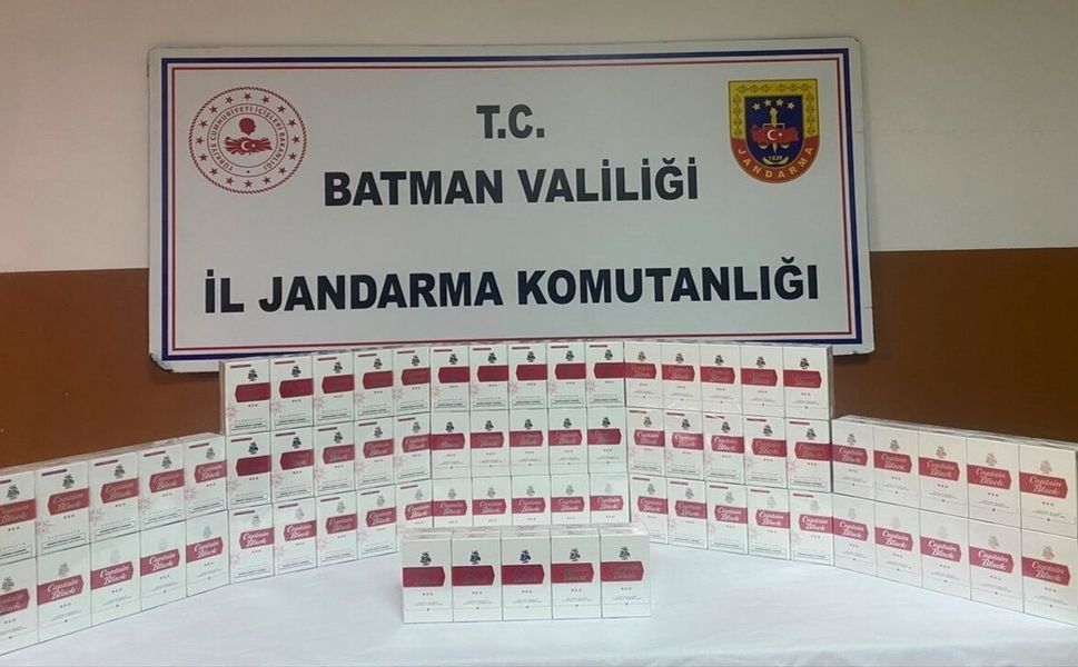 Batman'da 9 Bin 646 Paket Kaçak Sigara Ele Geçirildi