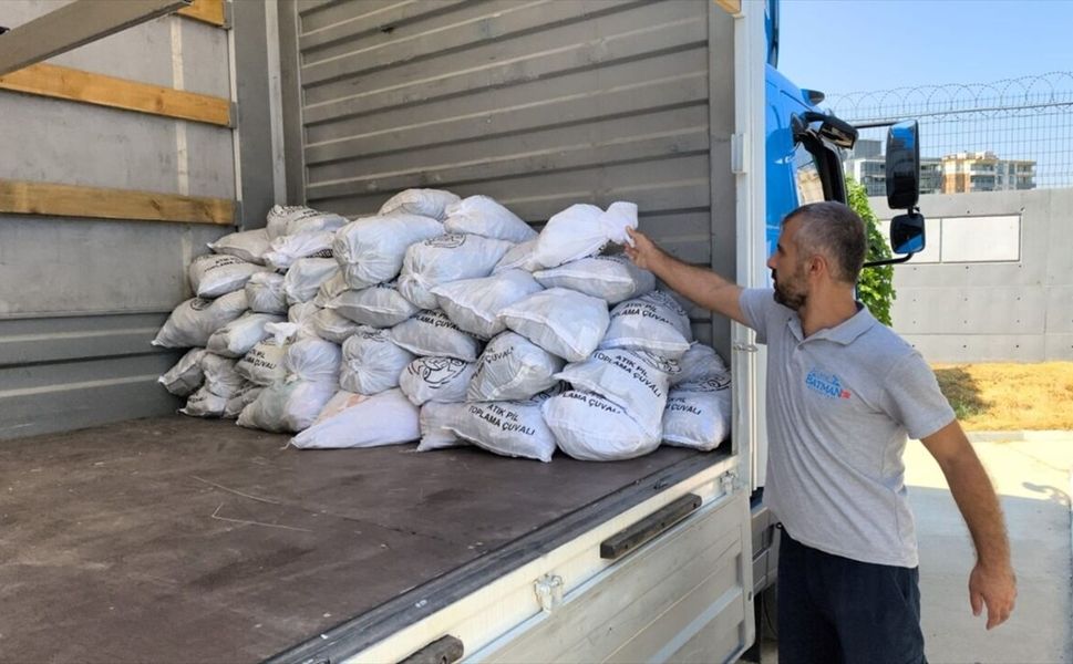 Batman’da 1,3 Ton Atık Pil Geri Dönüşüme Kazandırıldı