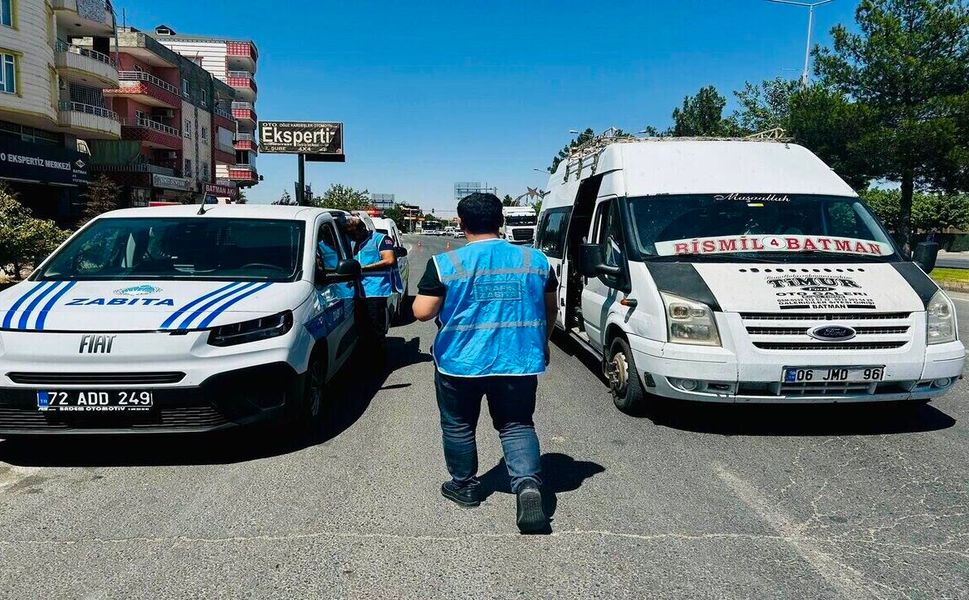 Şehirler Arası Minibüslere Klima ve Hijyen Denetimi