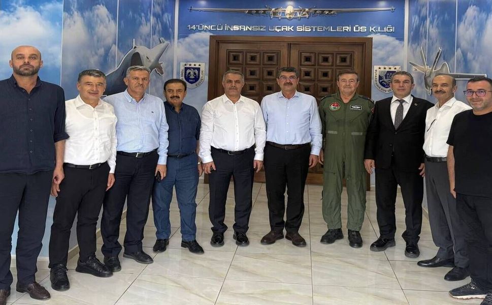 Nasıroğlu ve Şansi’den Tuğgeneral Koç’a Veda Ziyareti