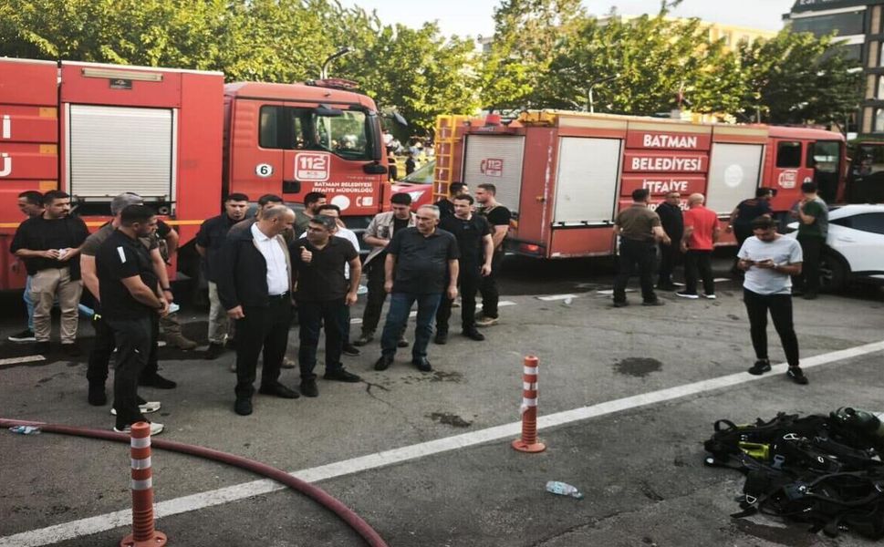 Batman’daki Spor Salonu Yangınında 2 Kişi Hayatını Kaybetti