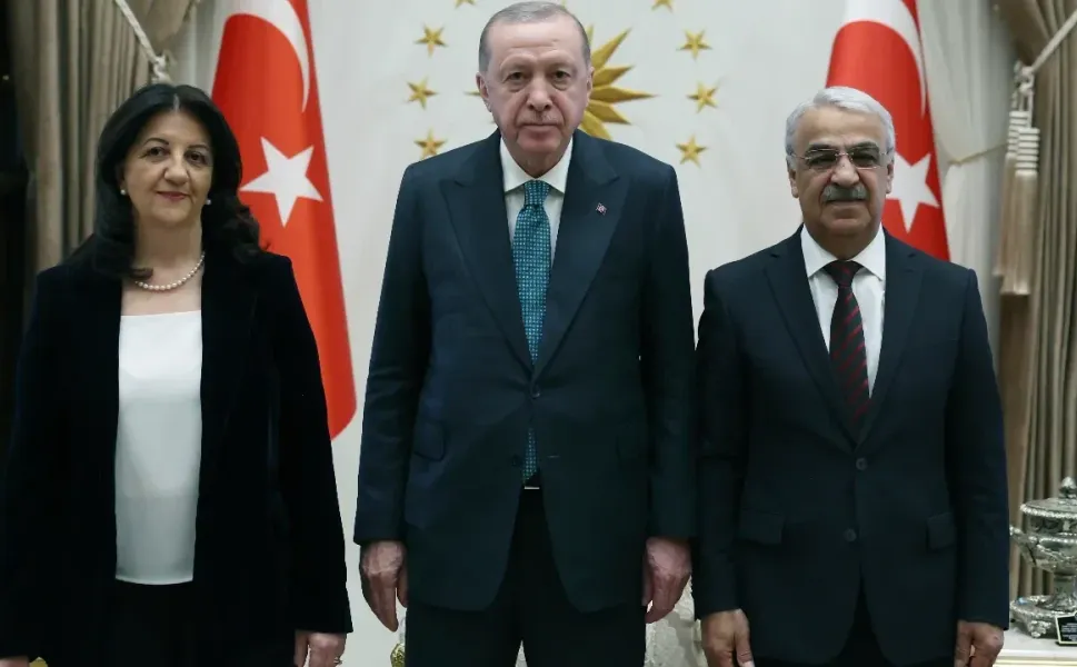 Erdoğan ile DEM Parti İmralı Heyeti Beştepe’de Görüştü