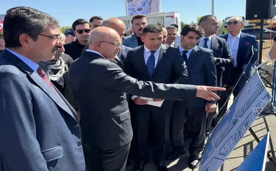 Bakan Şimşek ve Bakan Yardımcısı Kaya Batman'da
