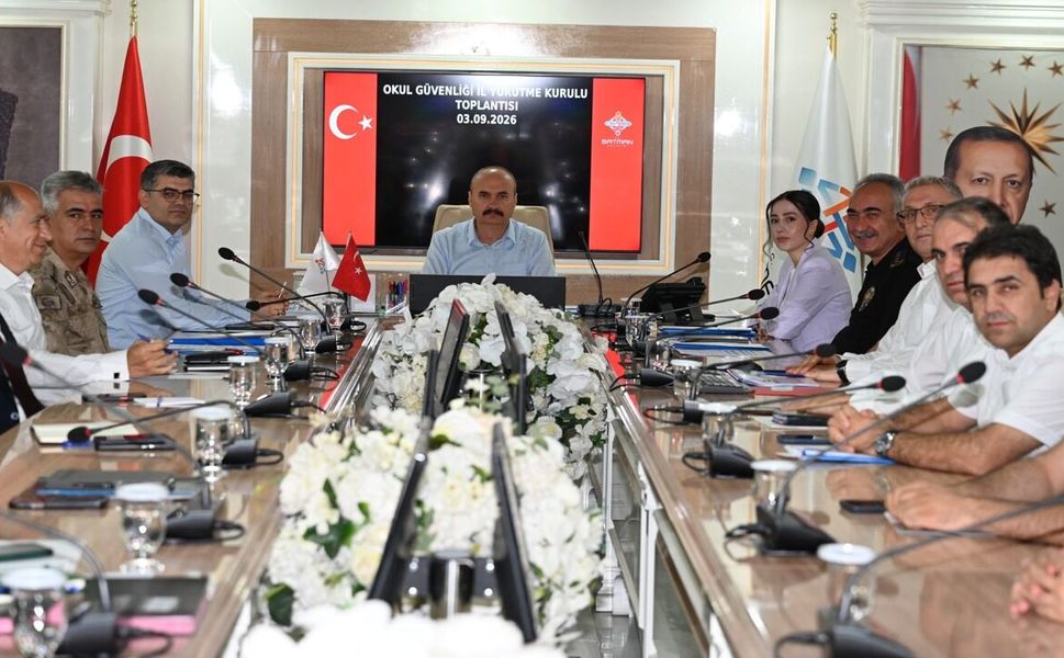 Batman’da Okullar İçin Güvenlik Tedbirleri Masaya Yatırıldı
