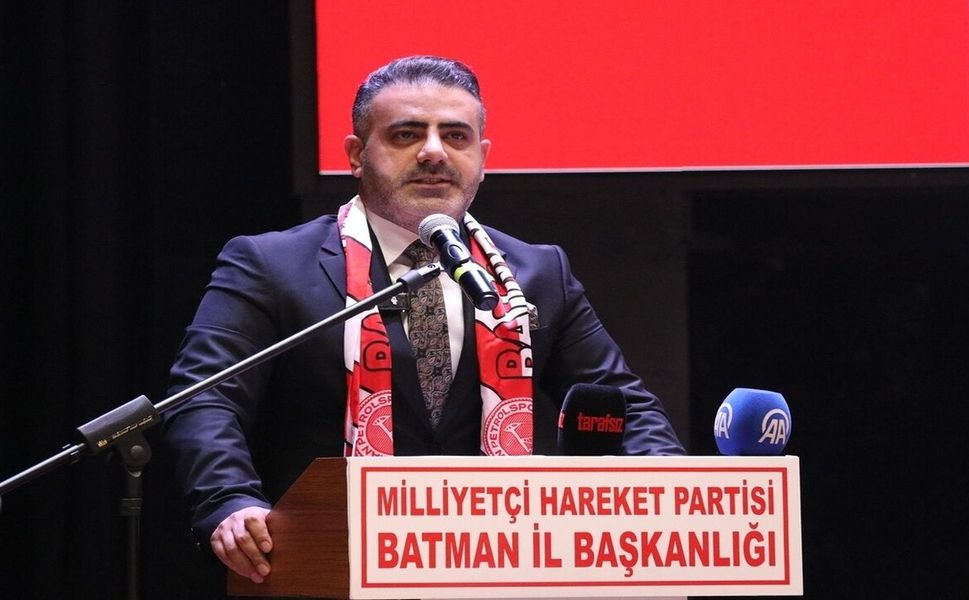 MHP Batman’da Muhammed Arif Çetin Yeniden Seçildi