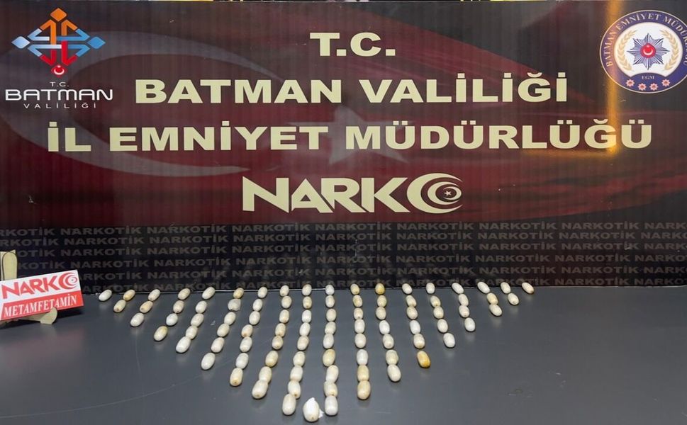 Batman Girişinde Otobüse Narkotik Operasyonu